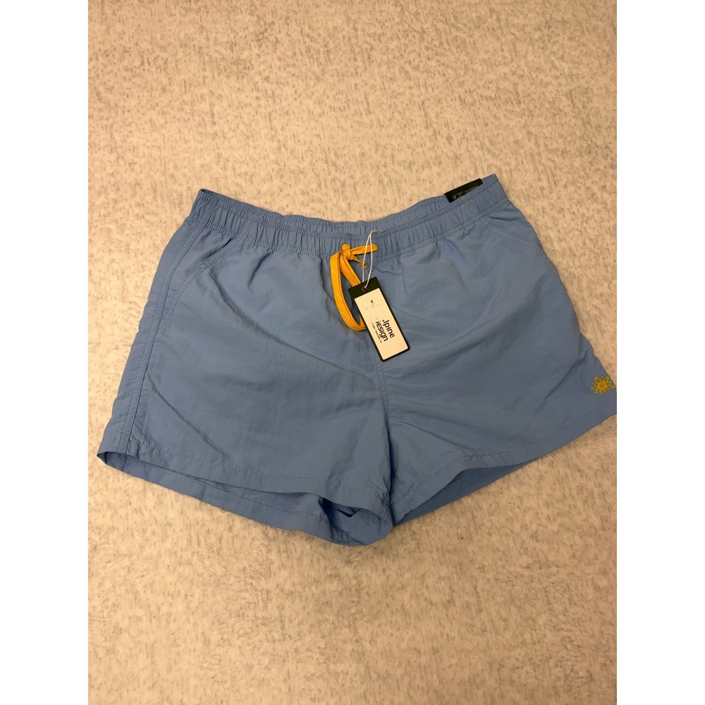 Alpine Design Womens AD 3 Inch Pull-On Shorts Serene Blue Nylon ADW24803 Size M